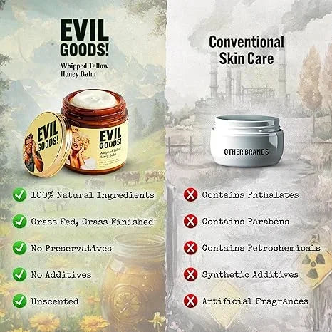 EVIL GOODs Whipped Beef Tallow and Manuka Honey Balm