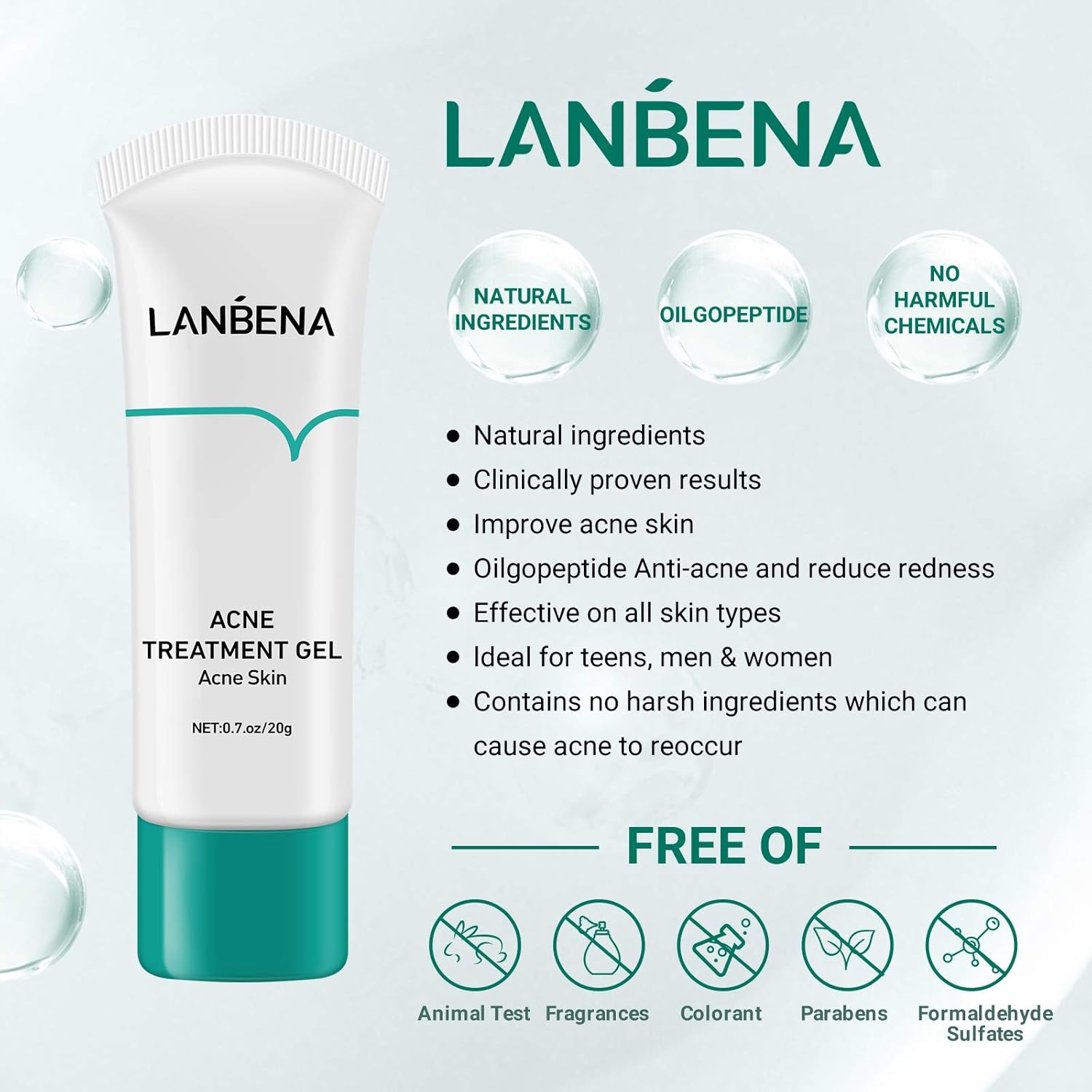 Lanbena Acne Treatment Gel